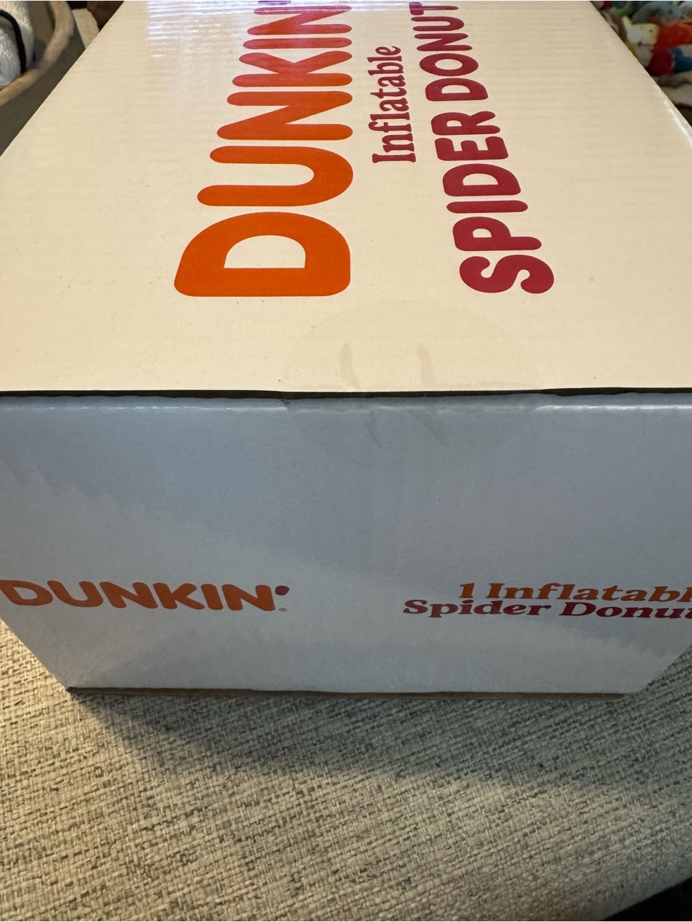 Dunkin' Inflatable Spider Donut - Picture 2 of 4